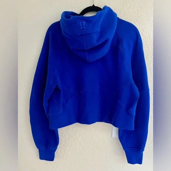 Lululemon University of Florida Women's Scuba Oversized 1/2 Zip Hoodie M/L Blue - Picture 3 of 9